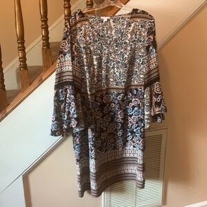 Westport 1962 Floral Pattern Dress Plus Size